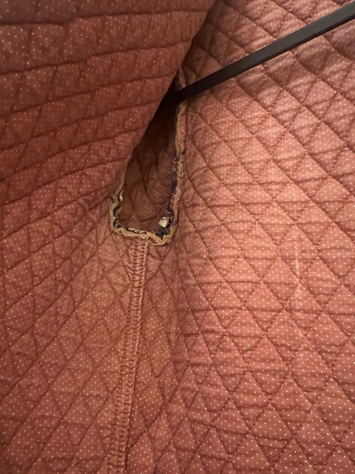 De colección 1980-90’s Vera Bradley Indiana Retirado Azul Paisley Falda Chaqueta Conjunto Traje M Foto 4 de 4