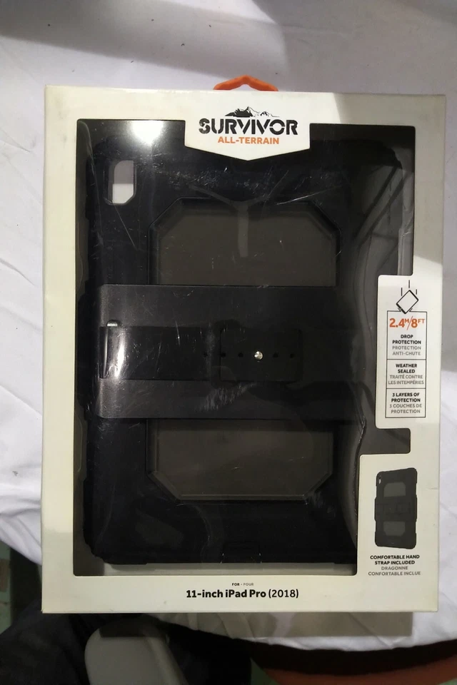 Griffin Technology Survivor All-Terrain,for 11-inch iPad Pro 2018 GIPD-002-BLK - Image 2 of 3
