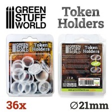Uchwyt na żetony 21mm - Gry fabularne Gry planszowe Diorama bases token hobby