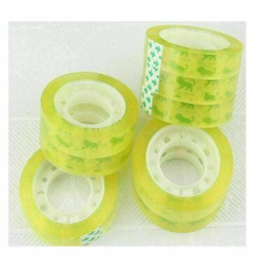 3 Sellotape 18mm Premium Easy Tear Clear Klebeband 20 Yard Klebeband