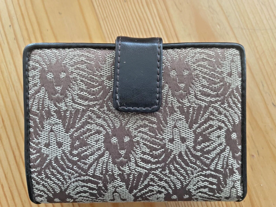 Cartera vintage Anne Klein con estampado de logotipo de león usada en excelente estado Foto 3 de 4
