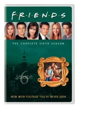 Friends: Season 6 (Repackaged), Acceptable DVD, Jennifer Aniston,Courteney Cox,L