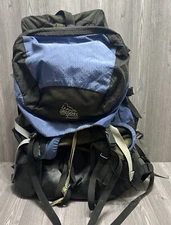Gregory Forester Hiking Backpack Size M Blue/Black with Internal Frame