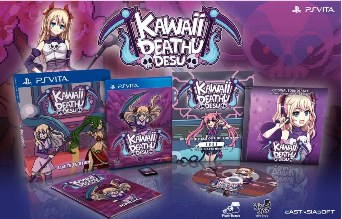 【PS VITA】KAWAII DEATHU DESU リミテッドエディション Kawaii Deathu Desu Limited Edition Sony PS Vita Sealed