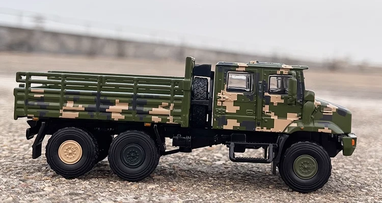 JKM 1/64 China FAW MV3 6X6 TRUCK Camouflage Finished Model - Image 3 of 4