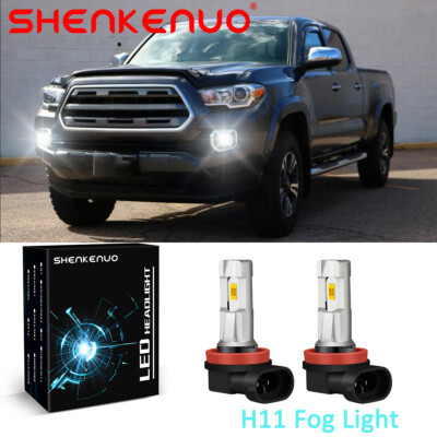 2PCS White H11 H8 15SMD LED Bulbs High Power Super Bright only for Fog Lights