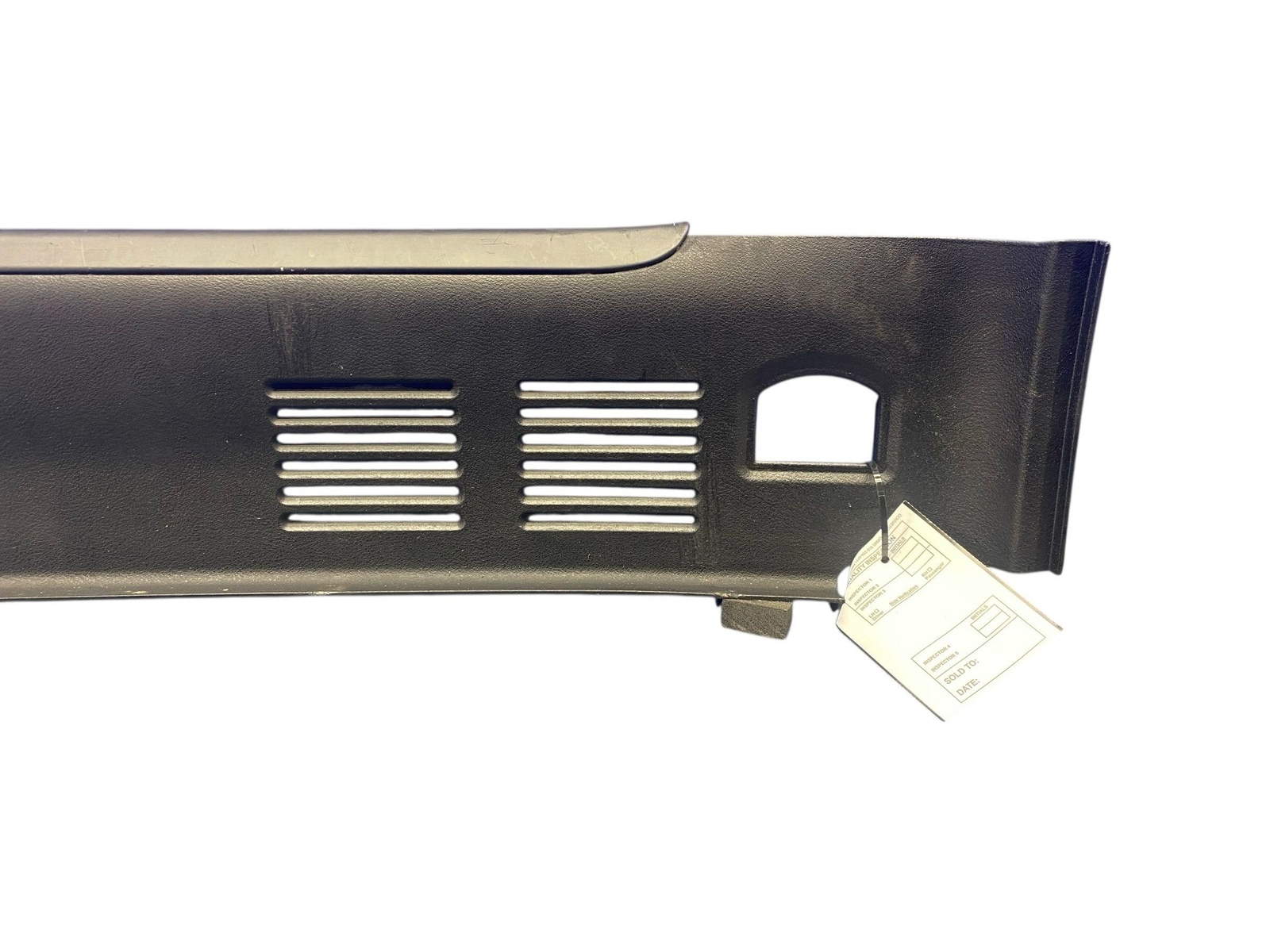 2006-2012 BENTLEY CONTINENTAL FLYING SPUR REAR TRUNK SILL PLATE TRIM PANEL *NOTE