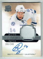 11-12 UD Upper Deck The Cup  Brett Connolly  /249  Rookie  Patch  Auto