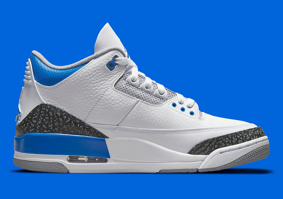 Size 9.5 - Jordan 3 Retro Mid Racer Blue for sale online | eBay Size 9.5 - Jordan 3 Retro Mid Racer Blue for sale online | eBay