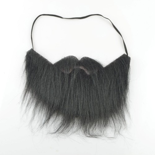 2 Sets Funny Costume Eyewear Decorative Fake Man Beard Beards for Costumes - Picture 2 of 12