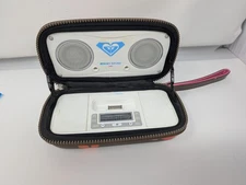 Sonic Impact i-P23 Roxy Sound Portable iPod Dock Alarm Clock Speaker with Case