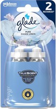 Image of Glade Sense & Spray Air Freshener Refill, Clean Linen, 2 Refills (2 x 18ml)