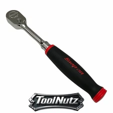 Snap-on Tools NEW FH80 RED 3/8" Drive 80 Tooth Standard Handle Ratchet USA