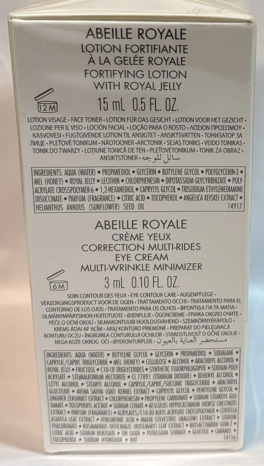 GUERLAIN PARIS, ABEILLE ROYALE Desafiante de Edad 4 piezas. Juego. NUEVO EN CAJA SELLADO Foto 4 de 4