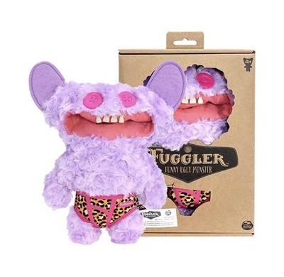Fuggler Funny Ugly Monster - Budgie Edition 9'' Grin Grin Plush 34 Purple