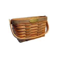 Longaberger 2001 Dresden Basket Made in USA NEW 4 Family Signatures