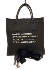 MARC JACOBS Shoulder Bag Canvas BLK 4S5HTT048H02-02