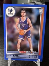 2021-22 Panini NBA Hoops - Rookies Santi Aldama #207 Blue (RC)