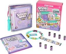STICKI Rolls Sticki Book - The Original Wearable Shareable Toy Multicolored