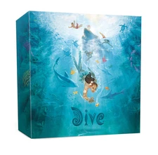 Sit Down! Dive Board Game - Unique Transparent Ocean Cards, Push Your Luck,...