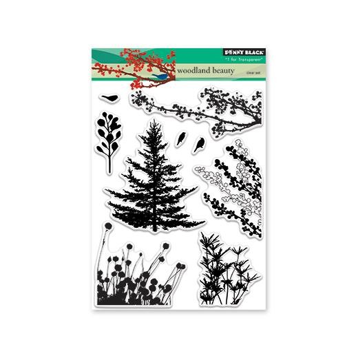 Penny Black Clear Stamps - Woodland Beauty 30-379
