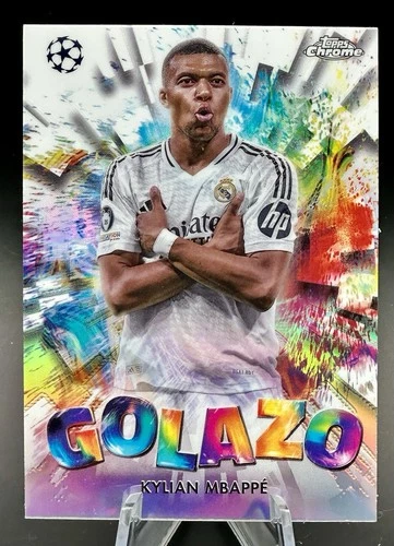Kylian Mbapp 2024 Topps Chrome Kylian Mbapp Refractor