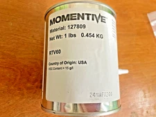 Momentive RTV60 plus DBT Silicone Rubber Compound Elastomer 1 Lbs Kit