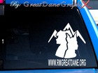 Rocky Mountain Great Dane Rescue Vinyl Decal Sticker/Color Choice - High Quality