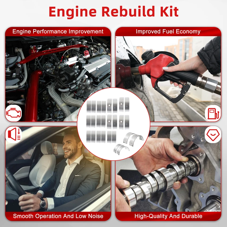 Varilla de motor y cojinetes principales 2003-2021 para Dodge Chrysler 300 5,7 L 6,1 L 6,4 L Foto 3 de 4