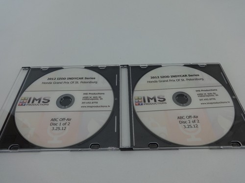 2012 Honda Grand Prix of St. Petersburg Full Race DVD IMS Productions IndyCar - Picture 10 of 12