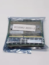 Lot of 40 | Micron 256MB PC3200U-30331-Z DIMM RAM