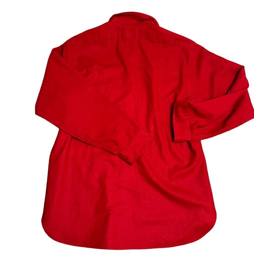 Pendleton Size XL Red Trail Elbow Patch Long Slee… - image 9