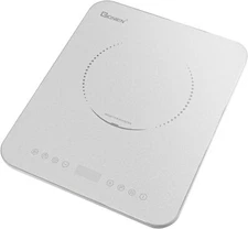 GIONIEN 110V Portable Induction Cooktop Single Burner Countertop Electric Cooker