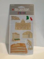 🌟 Vintage Mrs. Grossman Rome Scrapbooking Sticker New Sealed Pack (P3)