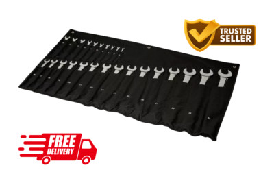 Halfords Advanced 25 Stück Schraubenschlüssel Rolle metrisch brandneu UK