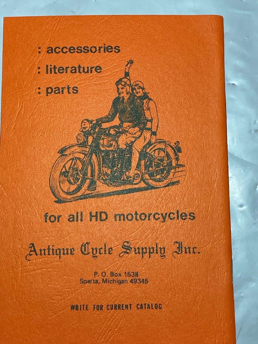Harley Rider's Handbook Owner's Manual 1948-1954 Panhead EL FL