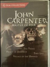 John Carpenter: Master of Fear: 4 Film Collection DVD New, Factory Sealed