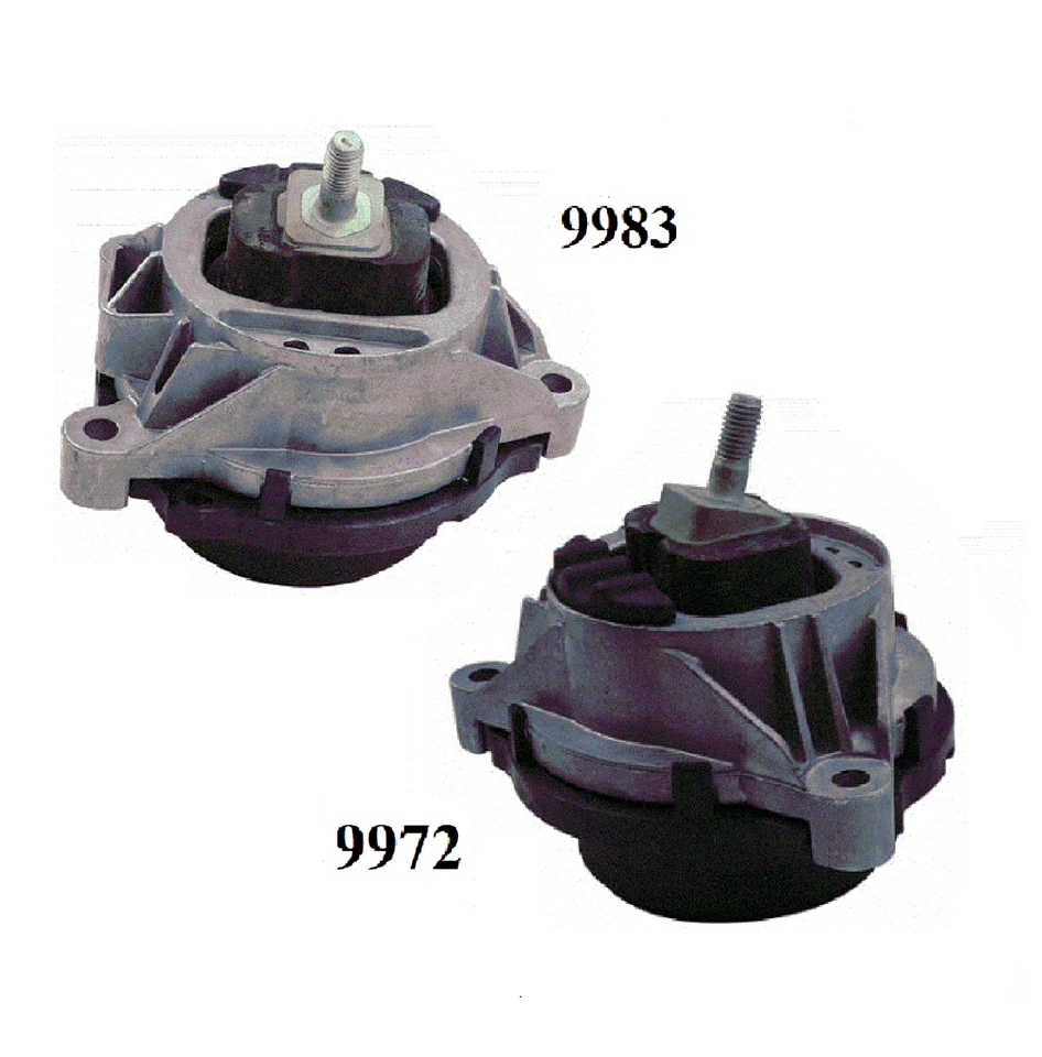 2PCS FRONT L & R MOTOR MOUNT FIT 2014-2016 BMW 328I GT XDRIVE, 428I XDRIVE 2.0L - Image 2 of 4