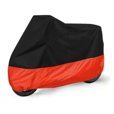 Motorcycle Bike Cover Sun Rain Dust UV Protector Waterproof Fits Motorbikes US