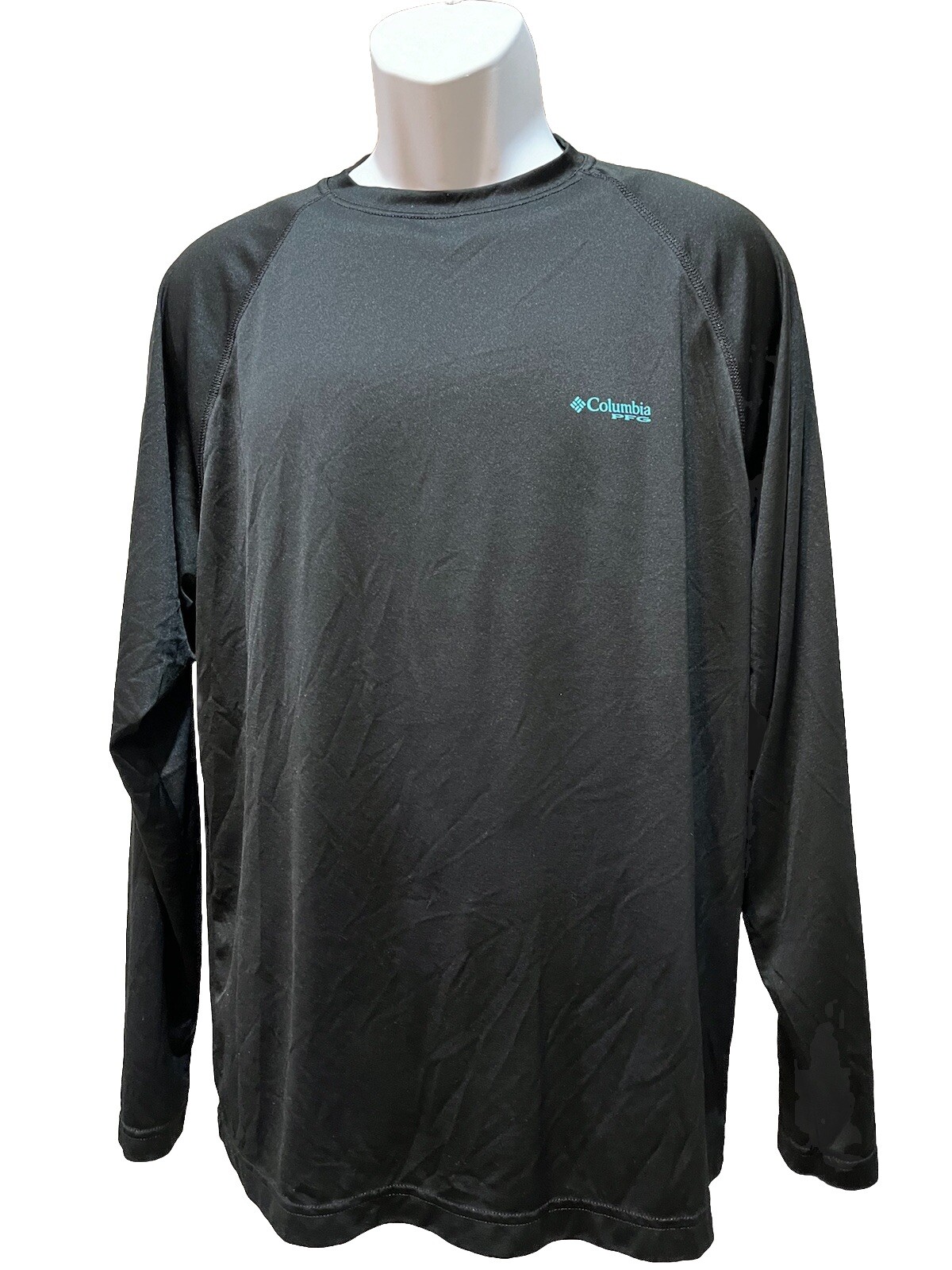 Columbia Sportswear Mens Terminal Tackle Shirt Black Medium