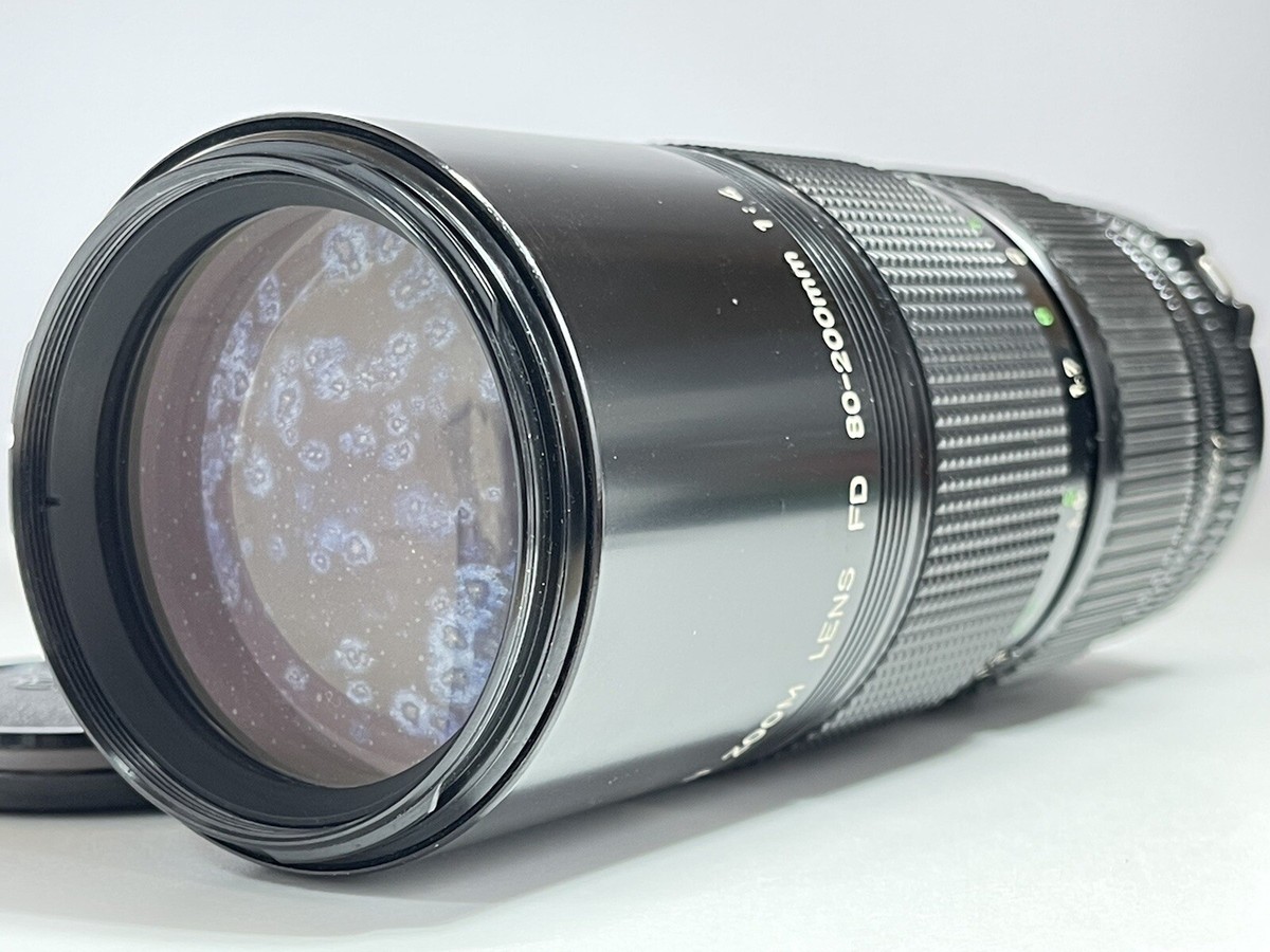 AS IS] Canon New FD NFD 80-200mm f/4 MF Zoom Lens from Japan