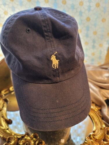 Vintage Polo Ralph Lauren Dad Hat Baseball Cap w/Leather Strap remarkable shape eBay