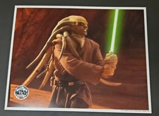 official pix KIT FISTO licensed photo JEDI MASTER star wars 8x10 lucasfilm 2005