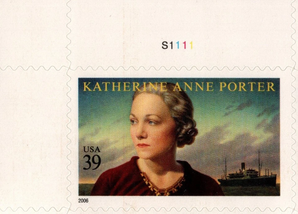 USA 2006 KATHERINE ANNE PORTER AUTHOR 20 STAMPS SHEET ONE DESIGN SCOTT 4030 MNH - Image 4 of 4