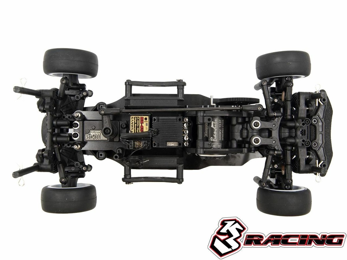 3レーシング MG MINI FF Mシャーシ 210mm WB 3RACING KIT-MINI MG Sakura Mini MG M Chassis Front Wheel 1