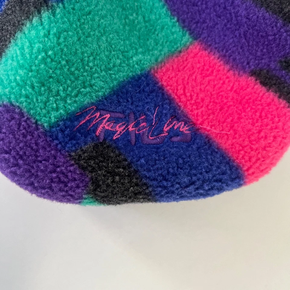 Gorra De Colección Fila Magic Line Estampado Geométrico Pico Polar Unisex Talla 5/L Hecha en Italia Foto 4 de 4