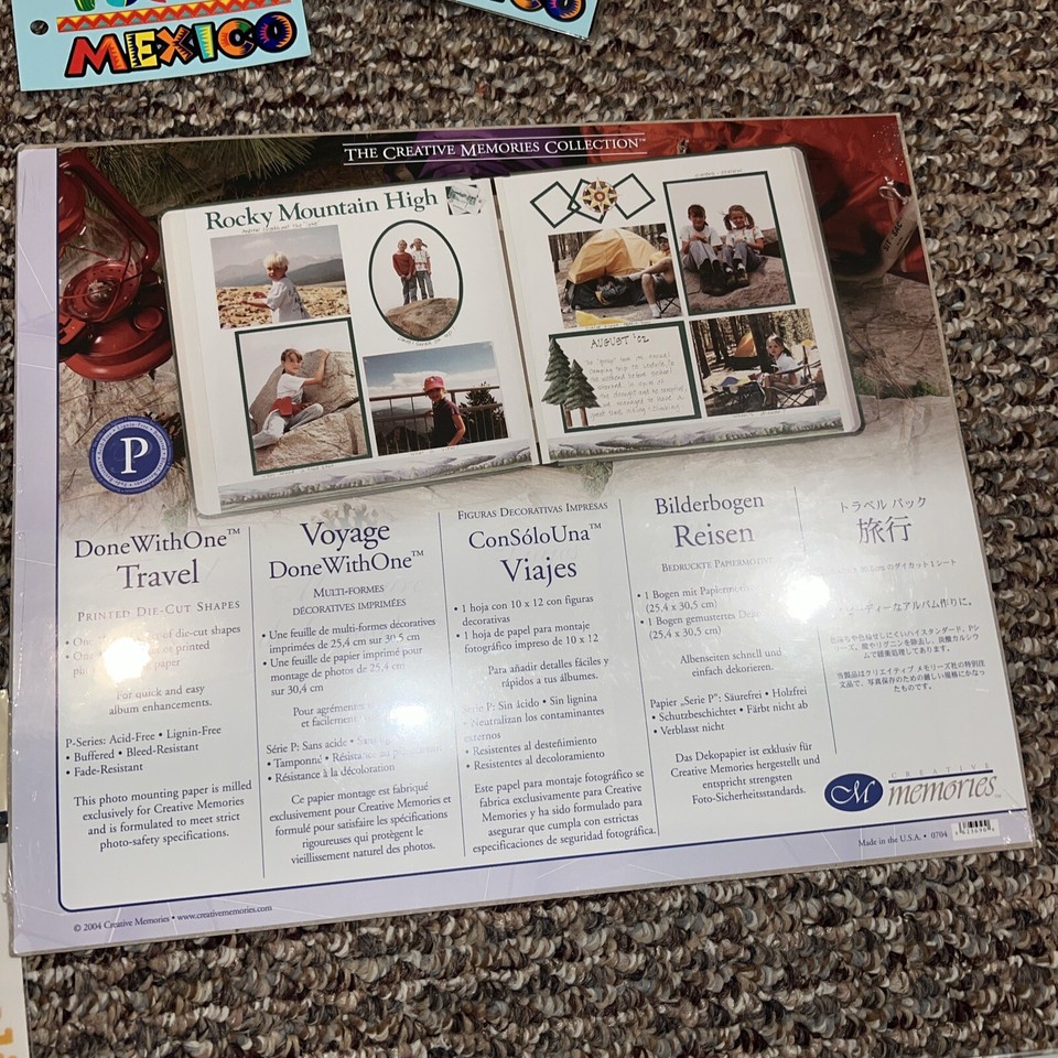 Large LOT scrapbooking stickers TRAVEL Germany Spain Airplane Mexico eBay