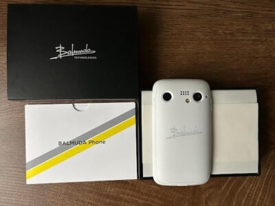 BALMUDA Phone A101BM White BMSAA2 128GB SIM Free Unlocked