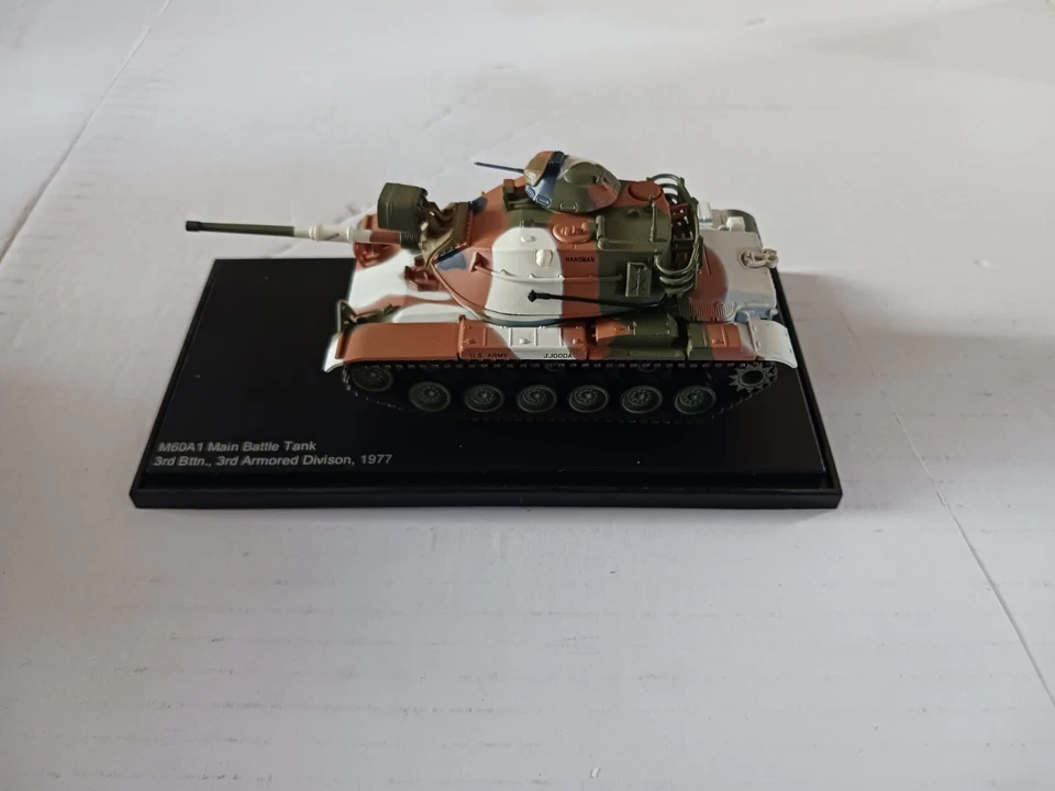 HOBBY MASTER HG5604 1/72 M60A1 MBT Tank US Army 3rd Battalion 3rd Armored 1977 - Photo 1/4
