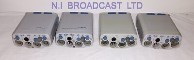 Lot of 4 Telex BP-325 2 channel Belt packs